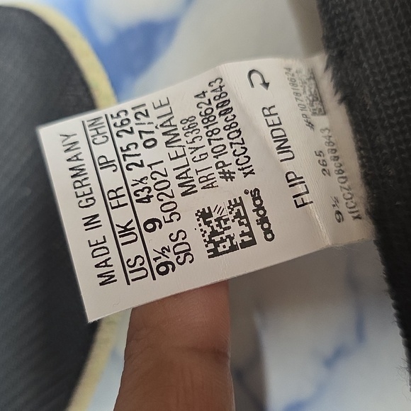 Adidas Yeezy Boost 450 Shoes Kanye West Luxury Black Sneakers Size 9 1/2 - Picture 11 of 12